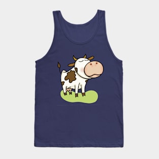 Sniffing Cow Tank Top